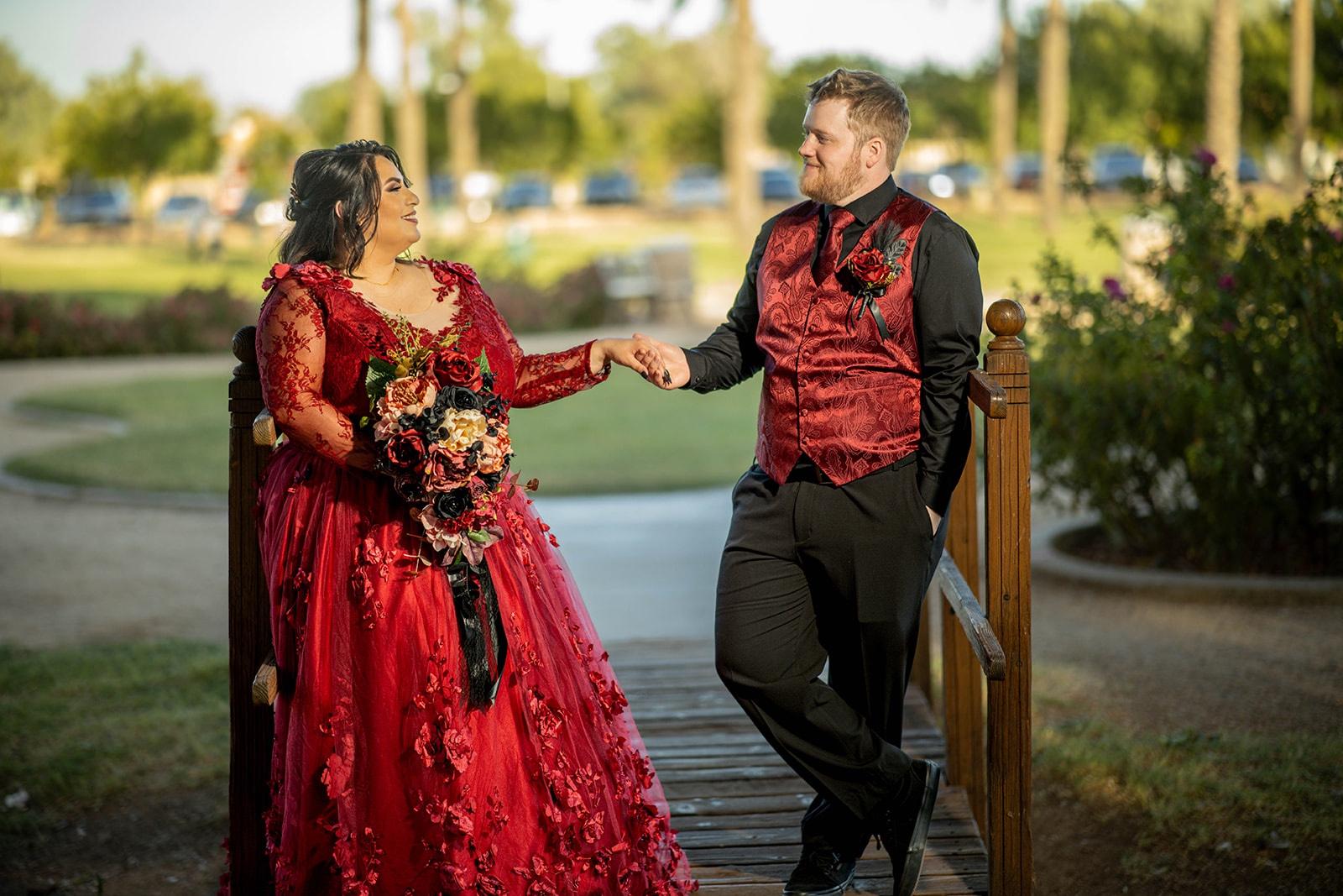 Capturing Love under a Lucky Unlucky Theme: A Friday the 13th Wedding at Sahuaro Ranch Park